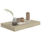 vidaXL Floating Wall Shelf Oak 40x23x3.8 cm MDF