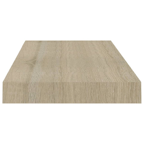 vidaXL Floating Wall Shelf Oak 50x23x3.8 cm MDF