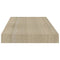 vidaXL Floating Wall Shelf Oak 50x23x3.8 cm MDF