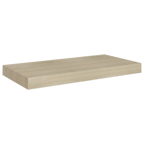 vidaXL Floating Wall Shelves 2 pcs Oak 50x23x3.8 cm MDF