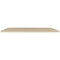 vidaXL Floating Wall Shelf Oak 120x23.5x3.8 cm MDF