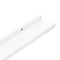 vidaXL Picture Frame Ledge Shelves 2 pcs White 40x9x3 cm MDF