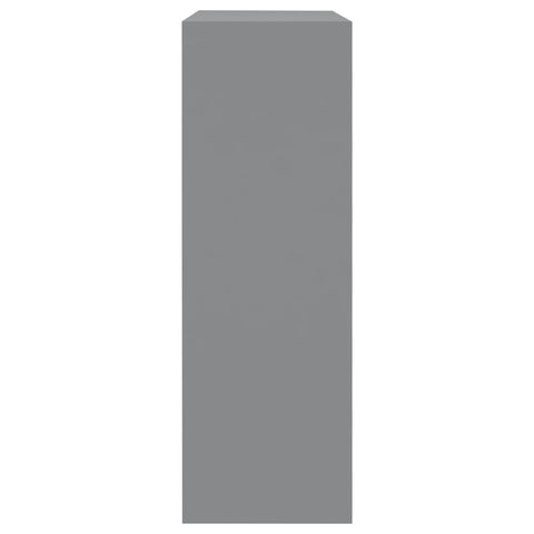 vidaXL Wall Cube Shelves 3 pcs Grey MDF