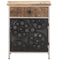vidaXL Bedside Cabinet 40x30x50 cm Rough Mango Wood