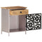vidaXL Bedside Cabinet 40x30x50 cm Rough Mango Wood