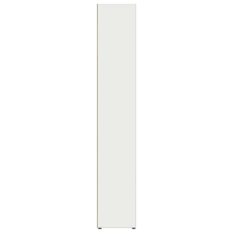vidaXL CD Cabinets 2 pcs White 21x16x93.5 cm Engineered Wood