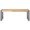 vidaXL Coffee Table 110x60x40 cm Rough Mango Wood