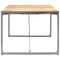 vidaXL Dining Table 200x100x75 cm Solid Rough Mango Wood