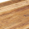 vidaXL Dining Table 220x100x75 cm Solid Rough Mango Wood
