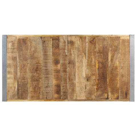 vidaXL Coffee Table 140x70x40 cm Rough Mango Wood