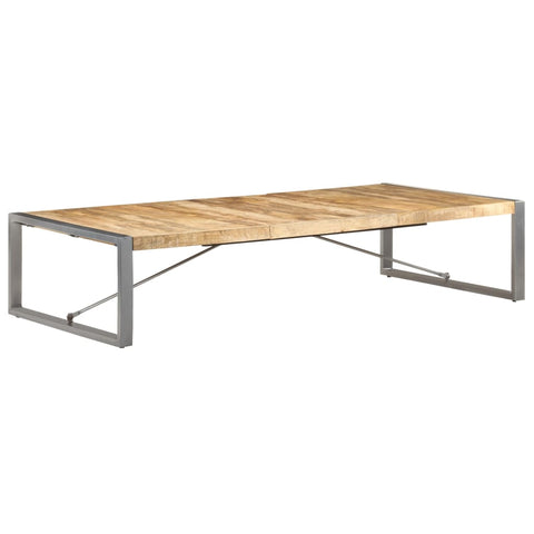 vidaXL Coffee Table 180x90x40 cm Rough Mango Wood