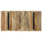 vidaXL Dining Table 140x70x76 cm Rough Mango Wood