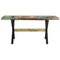 vidaXL Dining Table 160x80x76 cm Solid Reclaimed Wood