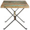 vidaXL Dining Table 160x80x76 cm Solid Reclaimed Wood
