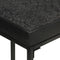 vidaXL Console Table Black 110x35x76 cm Solid Acacia and Mango Wood