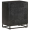 vidaXL Bedside Cabinet Black 40x30x50 cm Solid Acacia and Mango Wood