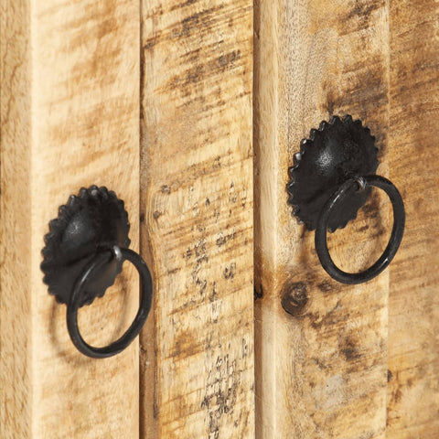 vidaXL Sideboard 172x35x80 cm Solid Mango Wood