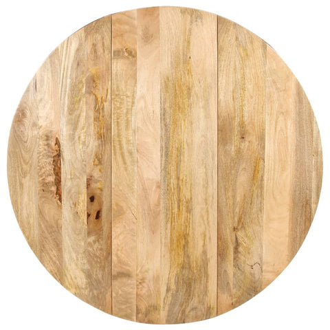 vidaXL Dining Table Round 110x76 cm Solid Mango Wood