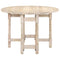 vidaXL Dining Table Round 110x76 cm Solid Mango Wood
