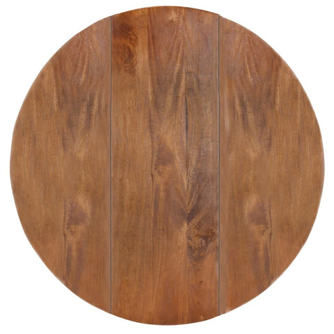 vidaXL Dining Table Round 110x76 cm Solid Mango Wood
