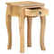 vidaXL Bed Cabinet 28x28x46 cm Solid Mango Wood