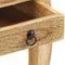 vidaXL Bed Cabinet 28x28x46 cm Solid Mango Wood