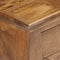 vidaXL Bed Cabinet 28x28x46 cm Solid Mango Wood