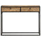 vidaXL Console Table 100x35x75 cm Solid Mango Wood