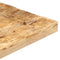 vidaXL Bistro Table Square 60x60x75 cm Rough Mango Wood