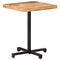 vidaXL Bistro Table Square 60x60x75 cm Rough Mango Wood