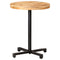 vidaXL Bistro Table Round Ø60x75 cm Rough Mango Wood