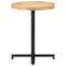 vidaXL Bistro Table Round Ø60x75 cm Rough Mango Wood