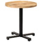 vidaXL Bistro Table Round Ø70x75 cm Rough Mango Wood