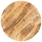 vidaXL Bistro Table Round Ø80x75 cm Rough Mango Wood