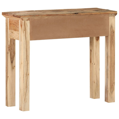 vidaXL Console Table 90.5x30x75cm Solid Acacia Wood and Reclaimed Wood