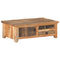 vidaXL Coffee Table 90x50x31 cm Solid Reclaimed Wood