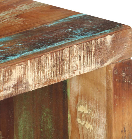 vidaXL 2 Piece Coffee Table Set Solid Reclaimed Wood