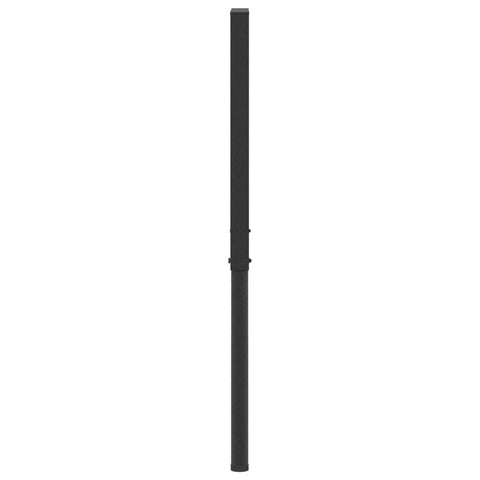 vidaXL Adjustable Work Bench Frames 2 pcs Metal 55x(69-95.5) cm Black