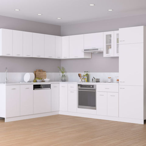vidaXL Hanging Cabinet Lyon White 50x31x60 cm Engineered Wood