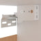 vidaXL Hanging Cabinet Lyon White 50x31x60 cm Engineered Wood