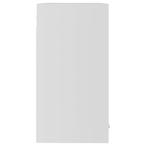 vidaXL Hanging Glass Cabinet Lyon White 60x31x60 cm Engineered Wood