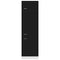 vidaXL Refrigerator Cabinet Lyon Black 60x57x207 cm Engineered Wood