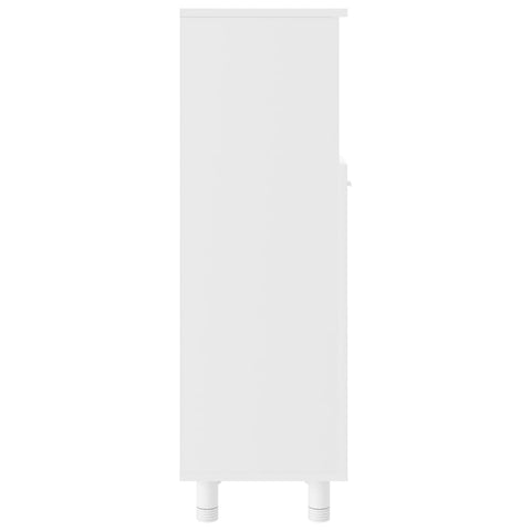 vidaXL Bathroom Cabinet White 30x30x95 cm Engineered Wood