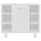 vidaXL Bathroom Cabinet White 60x32x53.5 cm Engineered Wood