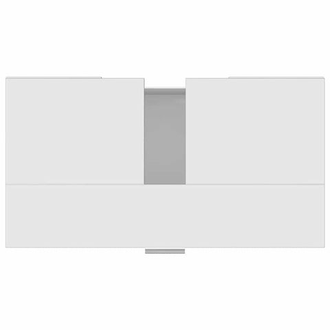vidaXL Bathroom Cabinet White 60x32x53.5 cm Engineered Wood