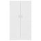 vidaXL Book Cabinet White 82.5x30.5x150 cm Engineered Wood