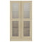 vidaXL Vitrine Cabinet Sonoma Oak 82.5x30.5x150 cm Engineered Wood