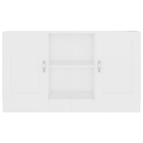 vidaXL Sideboard White 120x30.5x70 cm Engineered Wood