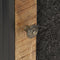 vidaXL Bedside Cabinet 40x30x50 cm Rough Mango Wood