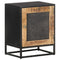 vidaXL Bedside Cabinet 40x30x50 cm Rough Mango Wood